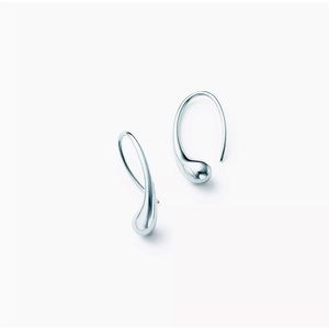 Tiffany Elsa Peretti Teardrop Earrings